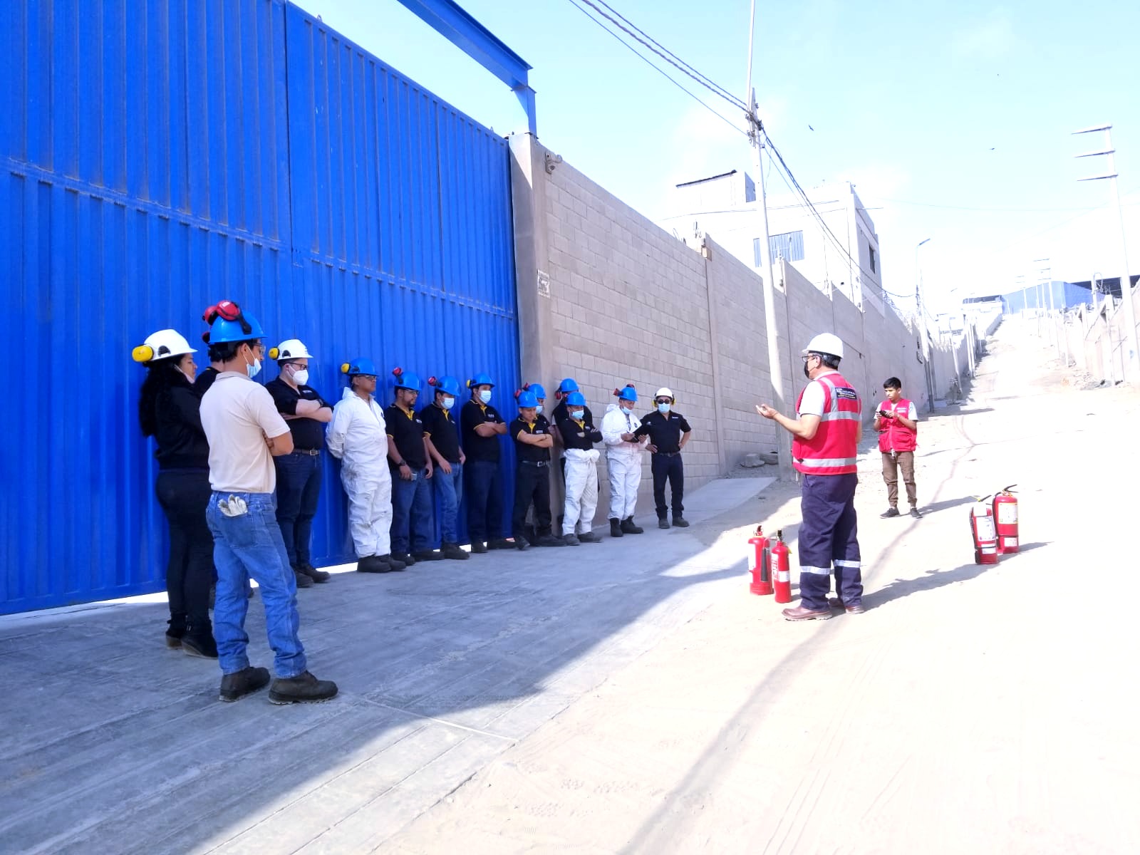 Capacitación práctica de R&J Industrial